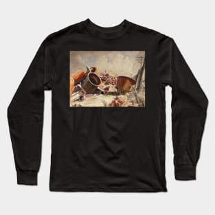 still life scrap iron 1929 - Charles Burchfield Long Sleeve T-Shirt